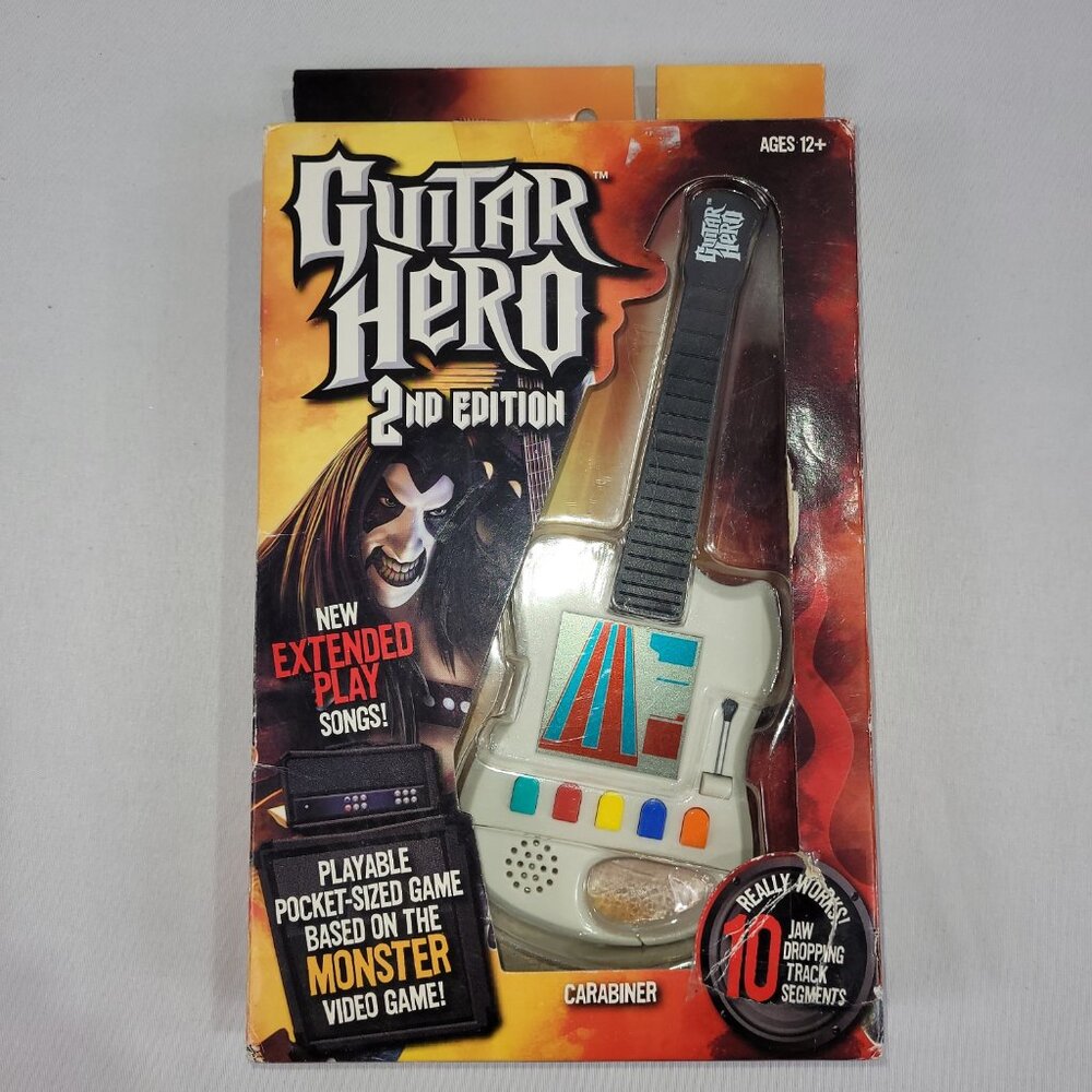 Guitar Hero 2nd Edition Handheld Carabiner Video Game by Activision
